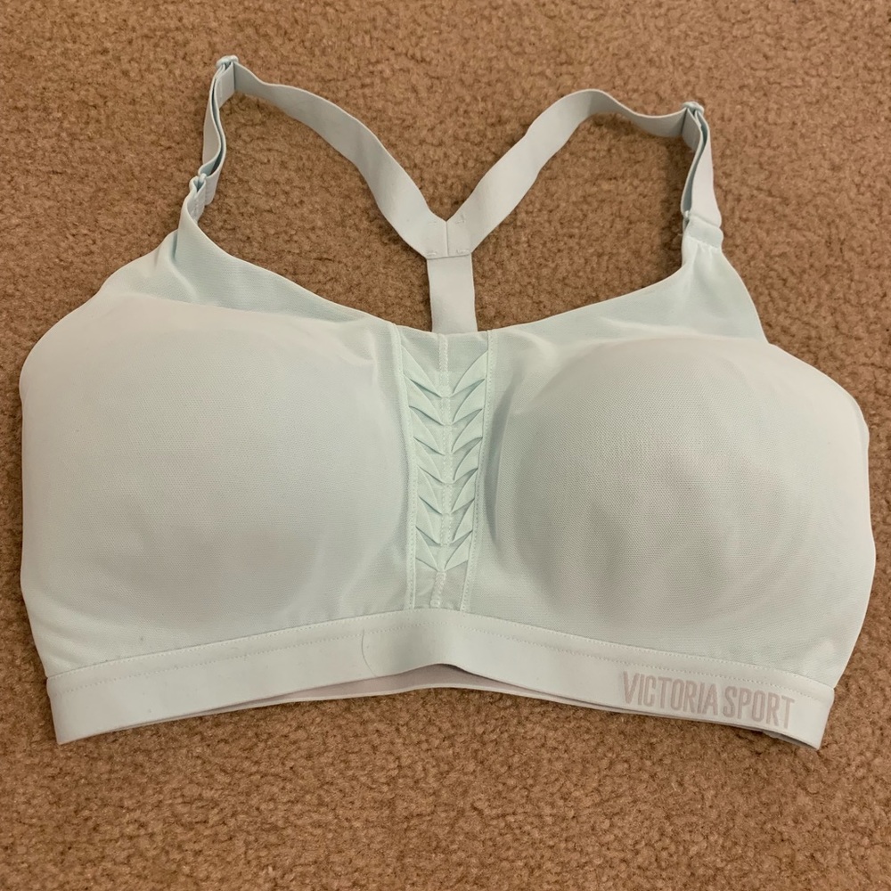 Light teal sport bra
